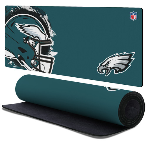 NFL Philadelphia Eagles Splatter Gaming Office Desk PC Keyboard Mouse Mat Pad 37.4 x 15.75 x 0.16 inches (900 x 400 mm) - XL