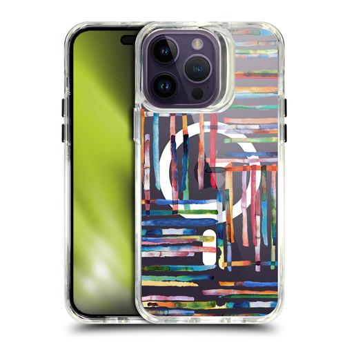 Ninola 2025-26 Collection Modern Scandi Stripes SHOCKPROOF BUMPER CASE COMPATIBLE WITH Apple iPhone 14 Pro Max & MAGSAFE