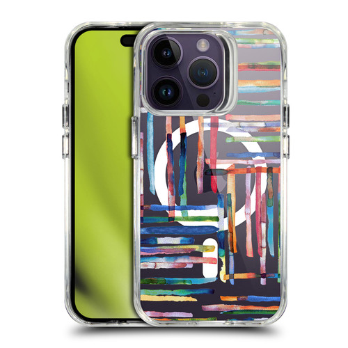 Ninola 2025-26 Collection Modern Scandi Stripes SHOCKPROOF BUMPER CASE COMPATIBLE WITH Apple iPhone 14 Pro & MAGSAFE