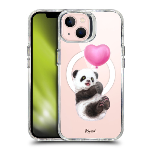 Kayomi Harai Animals Panda Balloon SHOCKPROOF BUMPER CASE COMPATIBLE WITH Apple iPhone 13 & MAGSAFE