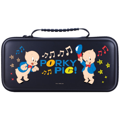 Looney Tunes Character Icons Porky Pig Hard Storage Travel Carry Case for Lenovo Legion Go