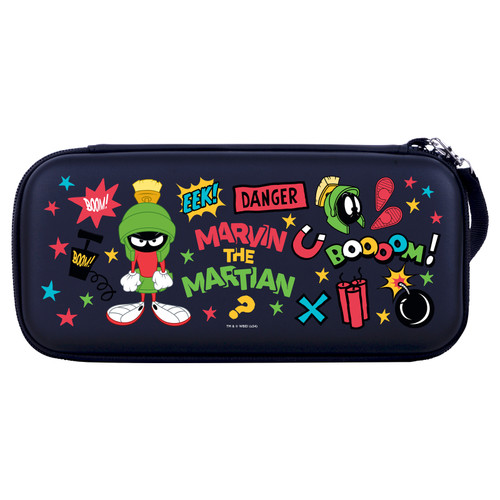 Looney Tunes Character Icons Marvin The Martian Hard Storage Travel Carry Case for Nintendo Switch