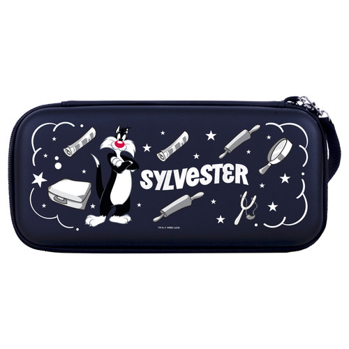 Looney Tunes Character Icons Sylvester The Cat Hard Storage Travel Carry Case for Nintendo Switch