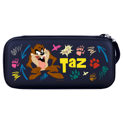 Looney Tunes Character Icons Tasmanian Devil Hard Storage Travel Carry Case for Nintendo Switch