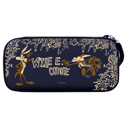 Looney Tunes Character Icons Wile E. Coyote Hard Storage Travel Carry Case for Nintendo Switch