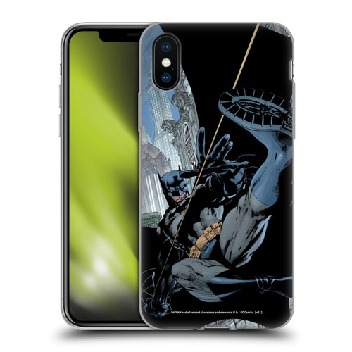 Batman DC Comics Hush #608 Comic Book Cover Soft Gel Case for Apple iPhone X / iPhone XS & MagSafe