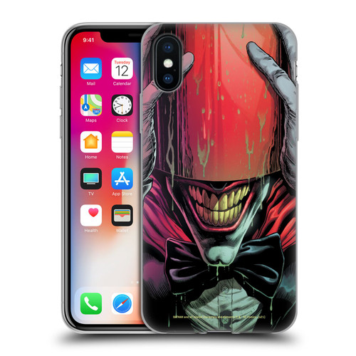 Batman DC Comics Three Jokers Red Hood Soft Gel Case for Apple iPhone X / iPhone XS & MagSafe