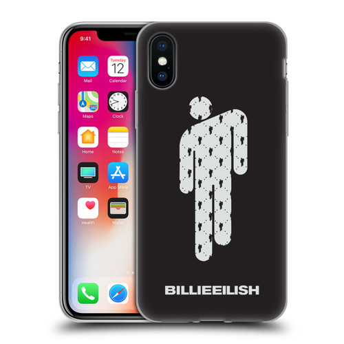 Billie Eilish Key Art Blohsh Soft Gel Case for Apple iPhone X / iPhone XS & MagSafe