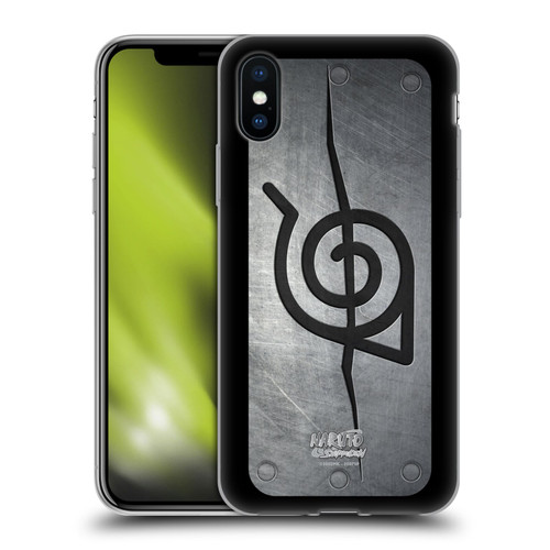 Naruto Shippuden Iconic Itachi Headband Soft Gel Case for Apple iPhone X / iPhone XS & MagSafe
