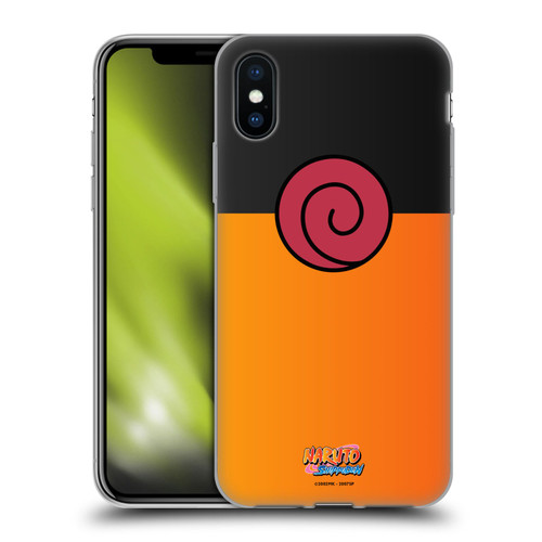Naruto Shippuden Iconic Naruto Costume Soft Gel Case for Apple iPhone X / iPhone XS & MagSafe