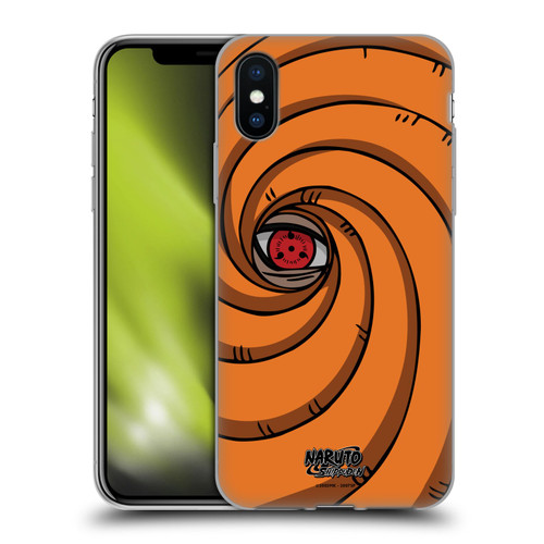 Naruto Shippuden Iconic Tobi Mask Soft Gel Case for Apple iPhone X / iPhone XS & MagSafe