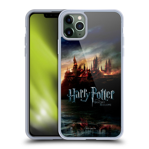 Harry Potter Deathly Hallows VIII Castle Soft Gel Case for Apple iPhone 11 Pro Max & MagSafe