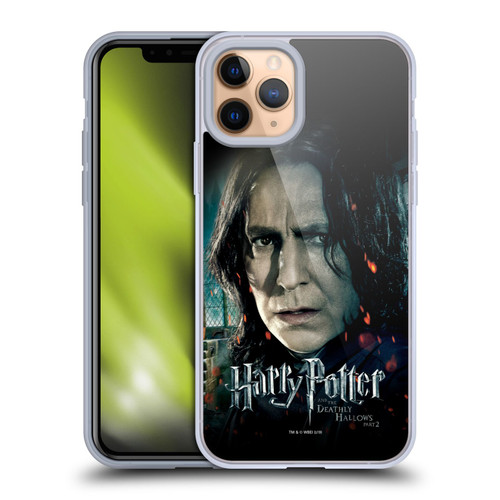 Harry Potter Deathly Hallows VIII Severus Snape Soft Gel Case for Apple iPhone 11 Pro & MagSafe