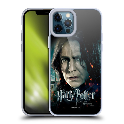 Harry Potter Deathly Hallows VIII Severus Snape Soft Gel Case for Apple iPhone 12 Pro Max & MagSafe