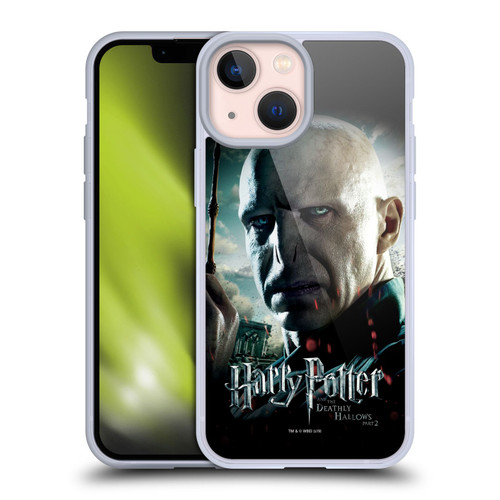 Harry Potter Deathly Hallows VIII Voldemort Soft Gel Case for Apple iPhone 13 Mini & MagSafe