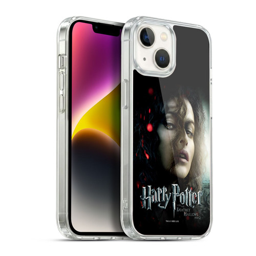 Harry Potter Deathly Hallows VIII Bellatrix Lestrange Soft Gel Case for Apple iPhone 14