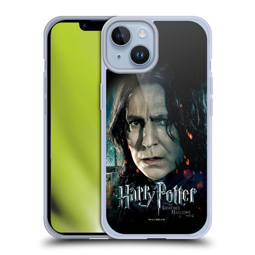 Harry Potter Deathly Hallows VIII Severus Snape Soft Gel Case for Apple iPhone 14