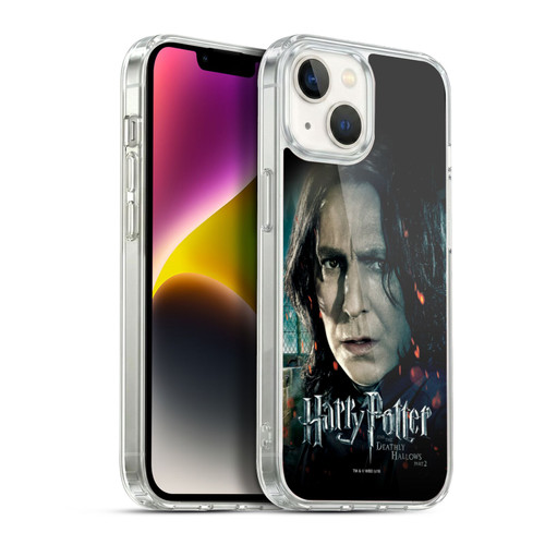 Harry Potter Deathly Hallows VIII Severus Snape Soft Gel Case for Apple iPhone 14