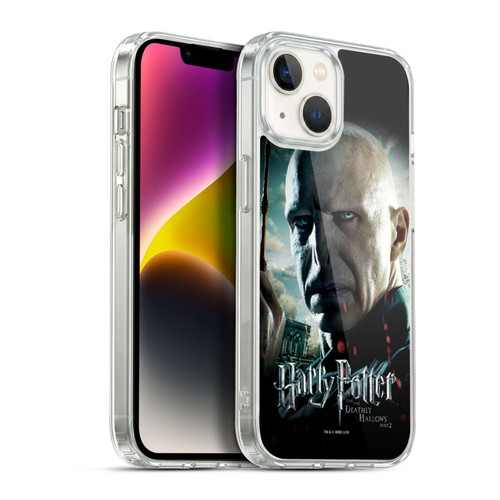 Harry Potter Deathly Hallows VIII Voldemort Soft Gel Case for Apple iPhone 14