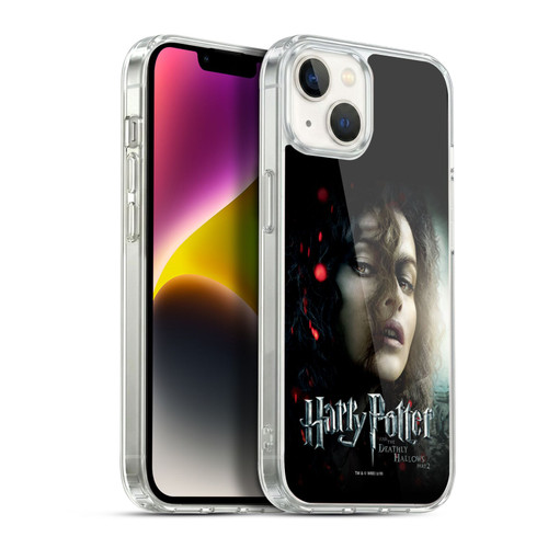 Harry Potter Deathly Hallows VIII Bellatrix Lestrange Soft Gel Case for Apple iPhone 14 Plus & MagSafe