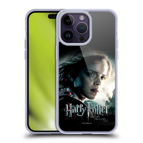 Harry Potter Deathly Hallows VIII Hermione Granger Soft Gel Case for Apple iPhone 14 Pro Max & MagSafe
