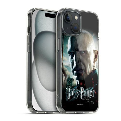 Harry Potter Deathly Hallows VIII Voldemort Soft Gel Case for Apple iPhone 15 & MagSafe