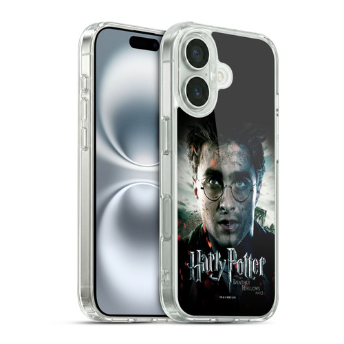 Harry Potter Deathly Hallows VIII Potrait Soft Gel Case for Apple iPhone 16 & MagSafe