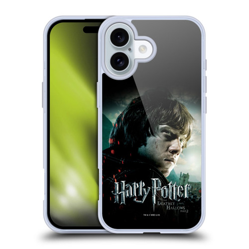 Harry Potter Deathly Hallows VIII Ron Weasley Soft Gel Case for Apple iPhone 16 & MagSafe