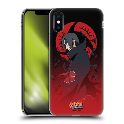 Naruto Shippuden Character Art Itachi Uchiha Soft Gel Case for Apple iPhone X / iPhone XS & MagSafe