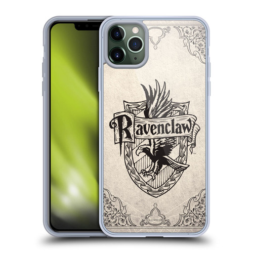 Harry Potter Sorcerer's Stone I Ravenclaw Parchment Soft Gel Case for Apple iPhone 11 Pro Max & MagSafe