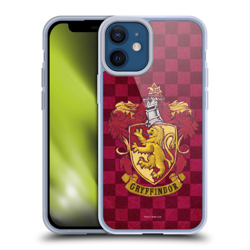 Harry Potter Sorcerer's Stone I Gryffindor Crest 2 Soft Gel Case for Apple iPhone 12 Mini & MagSafe