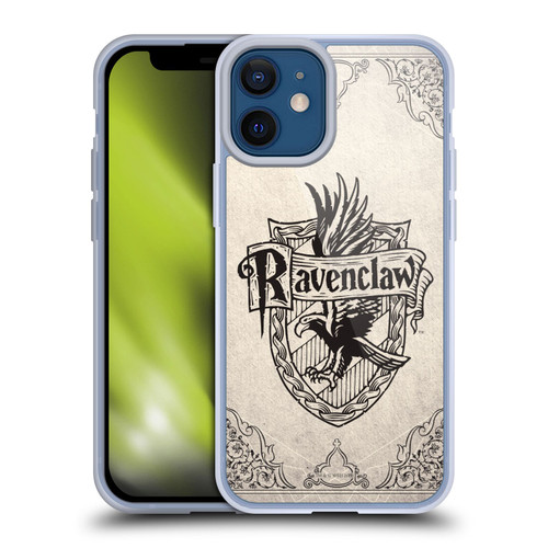Harry Potter Sorcerer's Stone I Ravenclaw Parchment Soft Gel Case for Apple iPhone 12 Mini & MagSafe