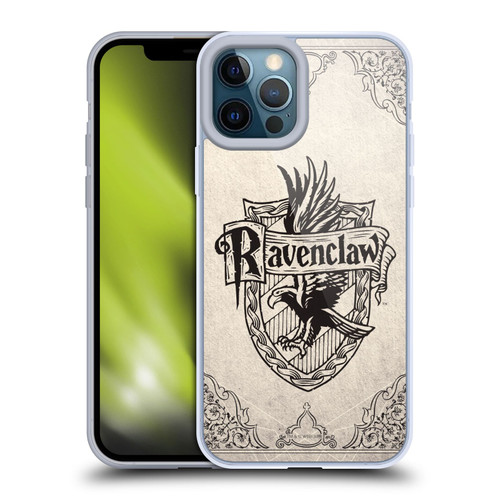 Harry Potter Sorcerer's Stone I Ravenclaw Parchment Soft Gel Case for Apple iPhone 12 Pro Max & MagSafe