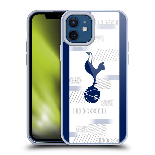 Tottenham Hotspur F.C. 2023/24 Badge White Soft Gel Case for Apple iPhone 12 / iPhone 12 Pro & MagSafe