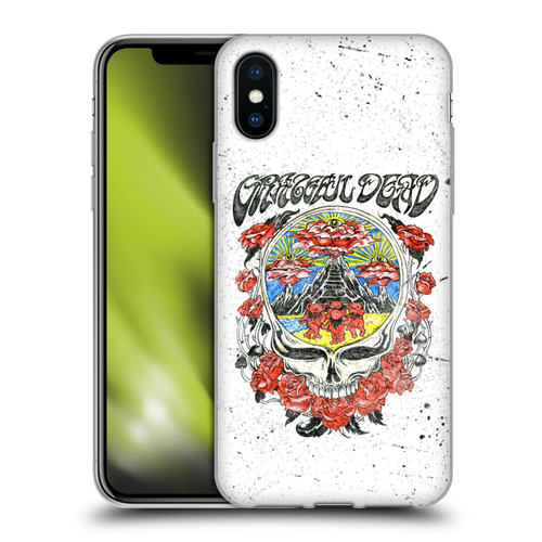 Grateful Dead Trends Rose Soft Gel Case for Apple iPhone X / iPhone XS & MagSafe