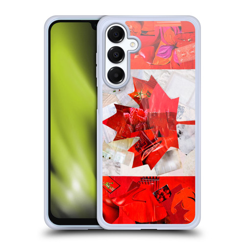 Artpoptart Flags Canada Soft Gel Case for Samsung Galaxy A16 5G & MagSafe