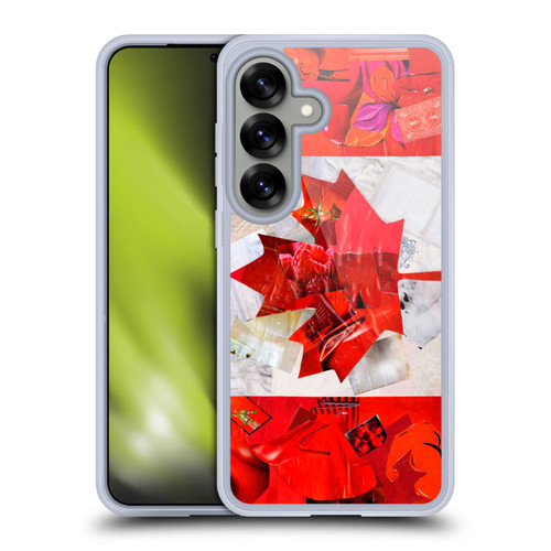 Artpoptart Flags Canada Soft Gel Case for Samsung Galaxy S25 & MagSafe