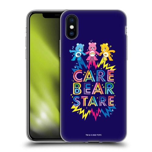 Care Bears 40th Anniversary Stare Soft Gel Case for Apple iPhone X / iPhone XS & MagSafe