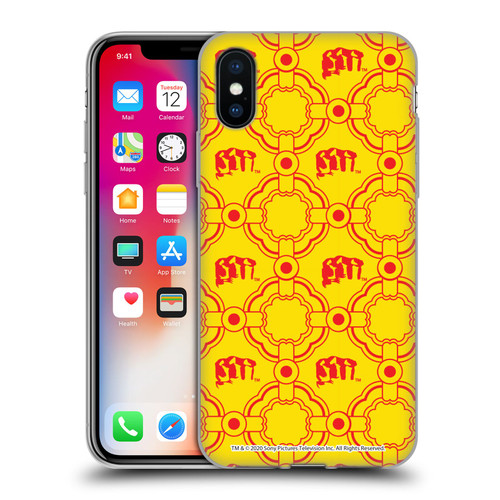 Cobra Kai Graphics Karate Hand Pattern Soft Gel Case for Apple iPhone X / iPhone XS & MagSafe