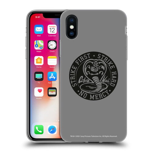 Cobra Kai Graphics Strike Logo 2 Soft Gel Case for Apple iPhone X / iPhone XS & MagSafe