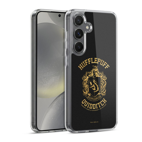 Harry Potter Deathly Hallows X Hufflepuff Quidditch Soft Gel Case for Samsung Galaxy S24 5G & MagSafe