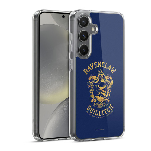 Harry Potter Deathly Hallows X Ravenclaw Quidditch Soft Gel Case for Samsung Galaxy S24 5G & MagSafe
