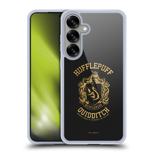 Harry Potter Deathly Hallows X Hufflepuff Quidditch Soft Gel Case for Samsung Galaxy S25+ & MagSafe