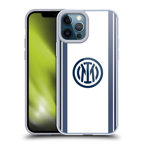 Fc Internazionale Milano 2024/25 Crest Kit Away Soft Gel Case for Apple iPhone 12 Pro Max & MagSafe