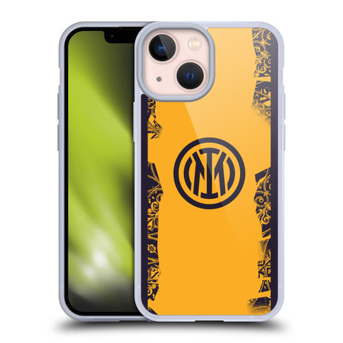 Fc Internazionale Milano 2024/25 Crest Kit Third Soft Gel Case for Apple iPhone 13 Mini & MagSafe