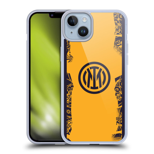 Fc Internazionale Milano 2024/25 Crest Kit Third Soft Gel Case for Apple iPhone 14 Plus & MagSafe
