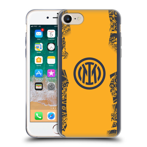 Fc Internazionale Milano 2024/25 Crest Kit Third Soft Gel Case for Apple iPhone 7 / 8 / SE 2020 & 2022 & MagSafe
