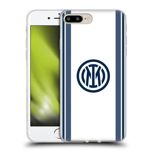 Fc Internazionale Milano 2024/25 Crest Kit Away Soft Gel Case for Apple iPhone 7 Plus / iPhone 8 Plus & MagSafe