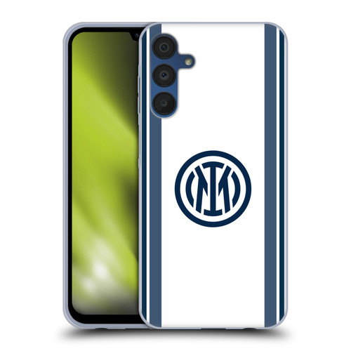 Fc Internazionale Milano 2024/25 Crest Kit Away Soft Gel Case for Samsung Galaxy A15 & MagSafe