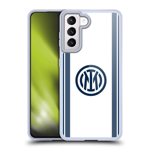 Fc Internazionale Milano 2024/25 Crest Kit Away Soft Gel Case for Samsung Galaxy S21 5G & MagSafe